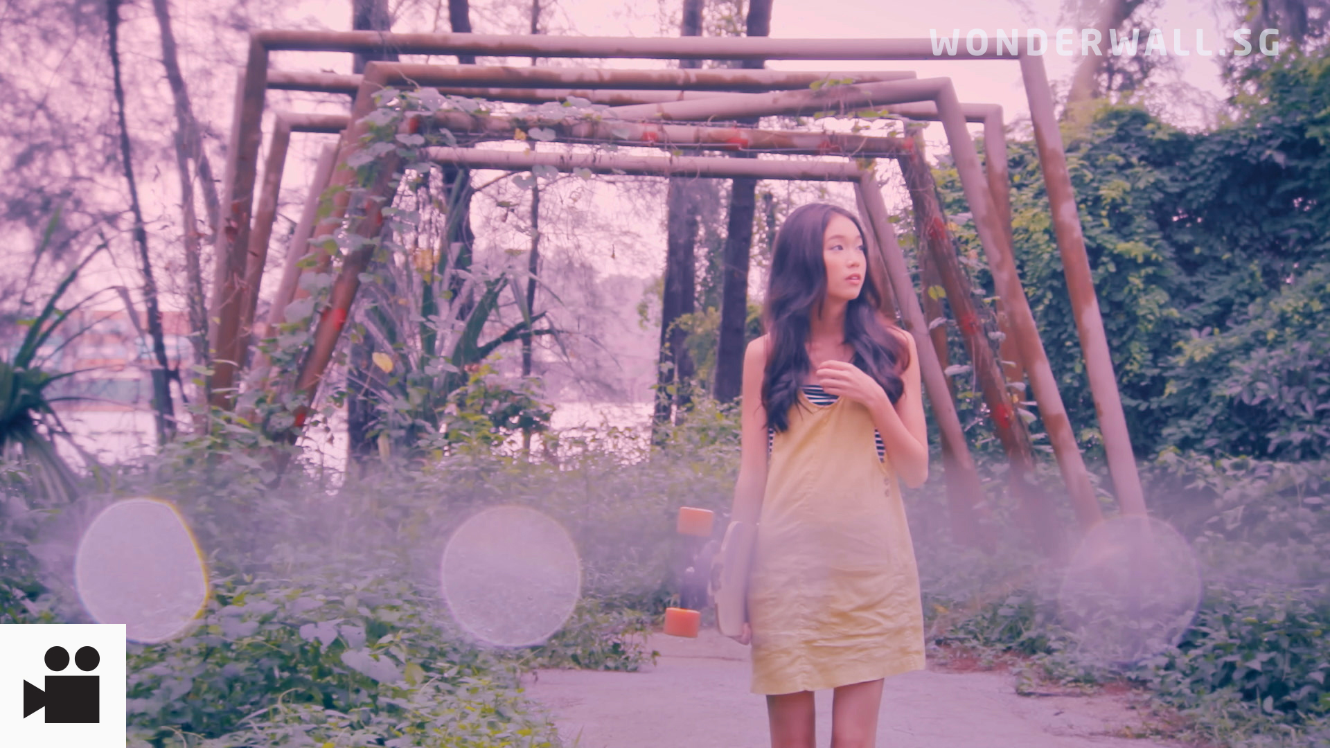 Model Dione Tan takes you through seldom-seen spots in Singapore to a brand-new remix of Chan Mali Chan.