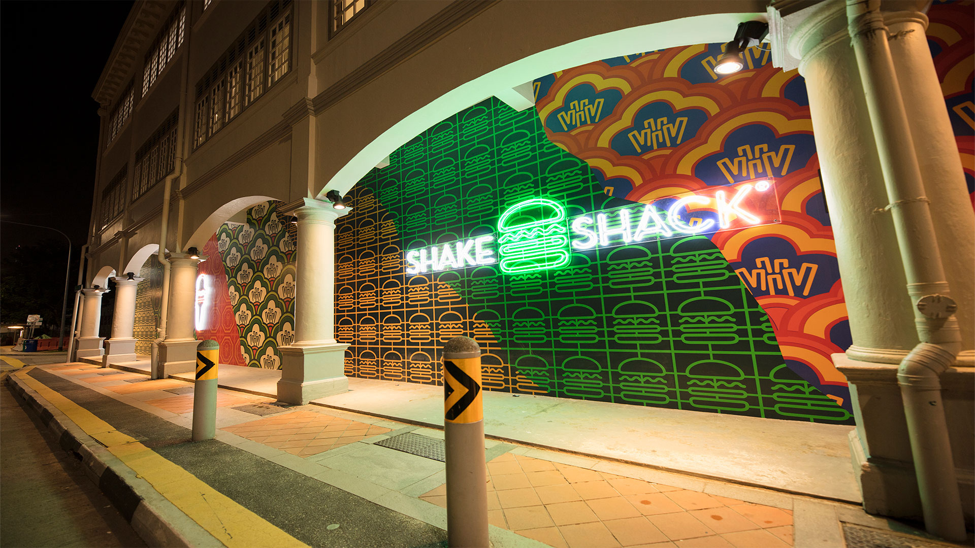 Shake Shack restaurant located at 89 Neil Road in Singapore.