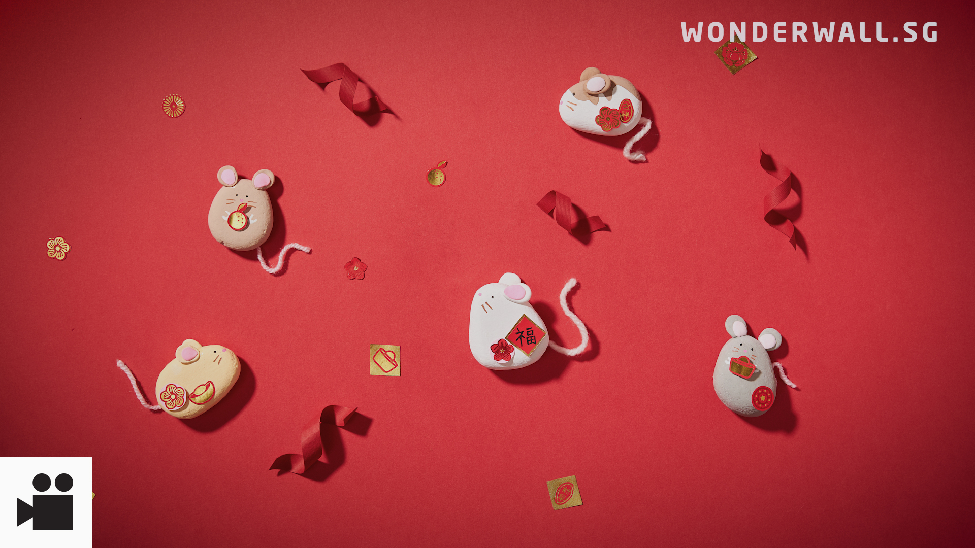 Celebrate the Year of the Rat by learning how to craft your own adorable rat rocks. These DIY Chinese New Year decorations are perfect for festive gifting too.