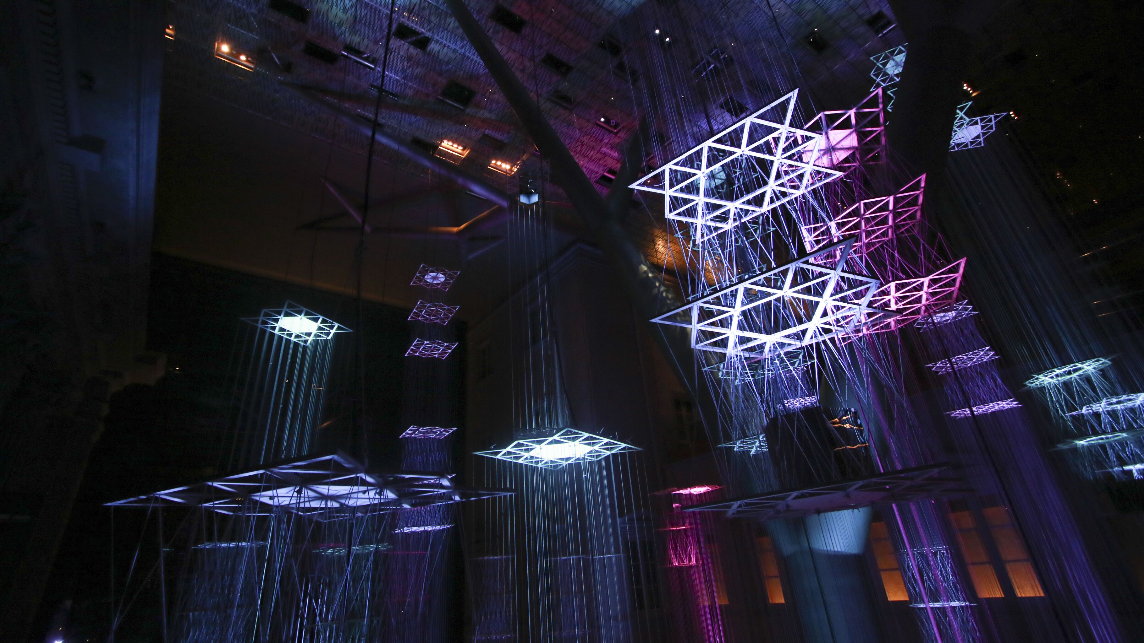 The fourth Light To Night Festival hits the Civic District, this time with the theme "Invisible Cities".