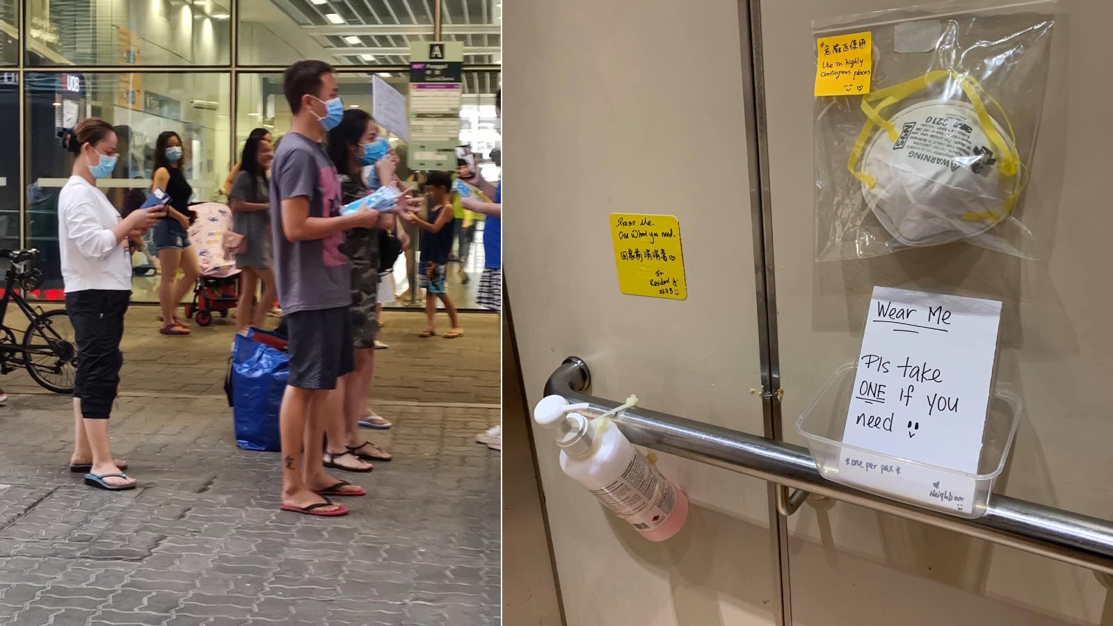 In Singapore, everyday heroes perform acts of kindness during novel coronavirus outbreak.