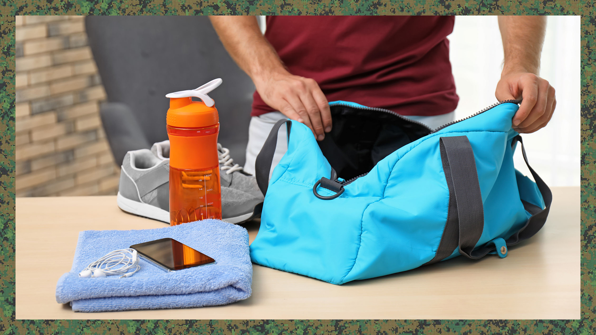 List of items to bring for Basic Military Training (BMT).