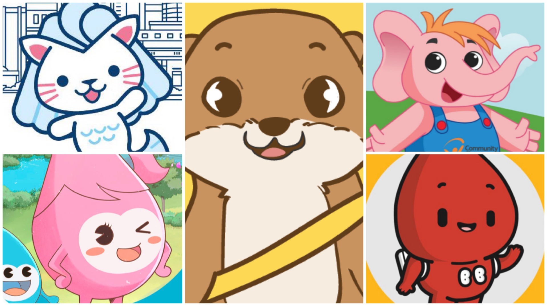 These cute Singapore mascots all have inspiring messages to share.