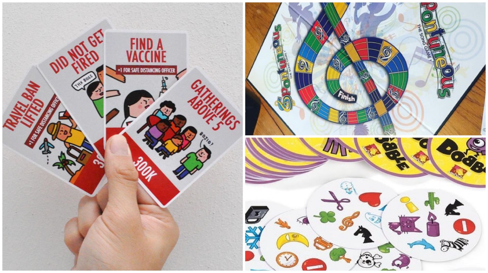 Not your usual card and board games to keep the whole family entertained during the school holidays.