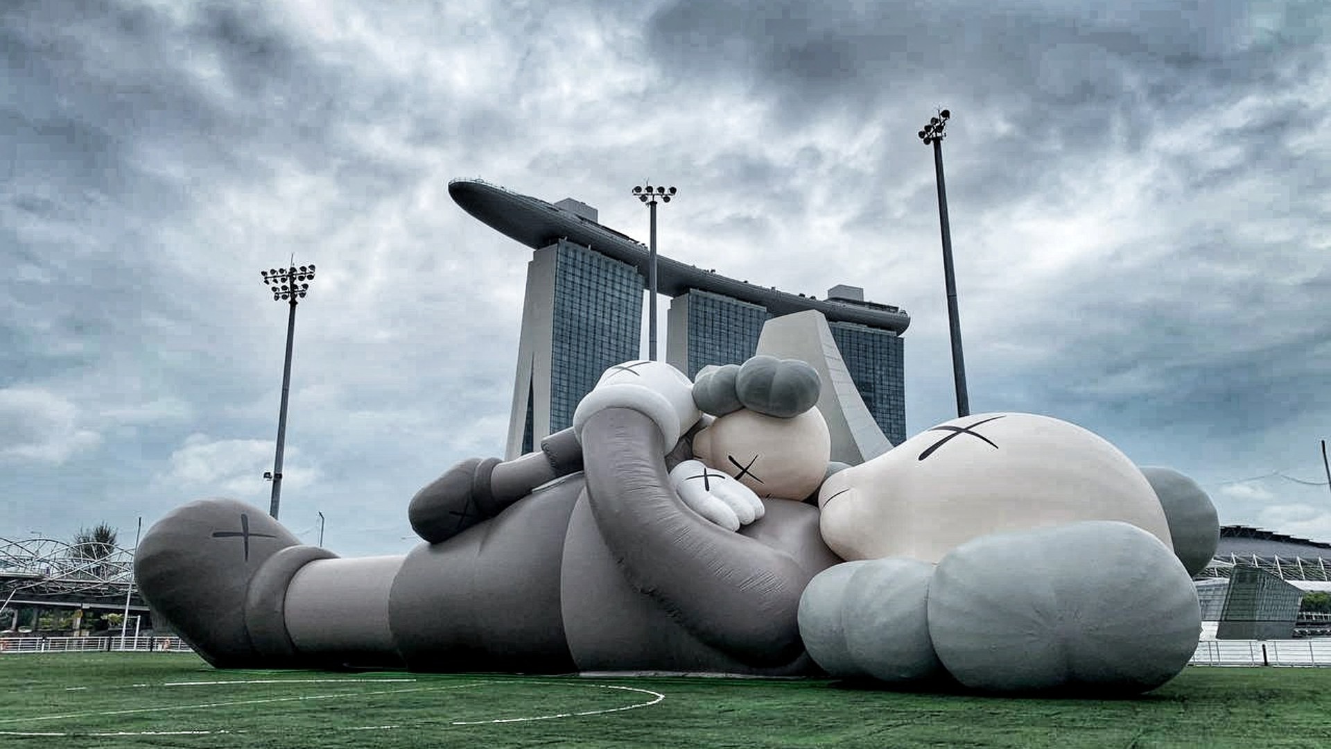 KAWS:HOLIDAY exhibition resumes at Float @ Marina Bay