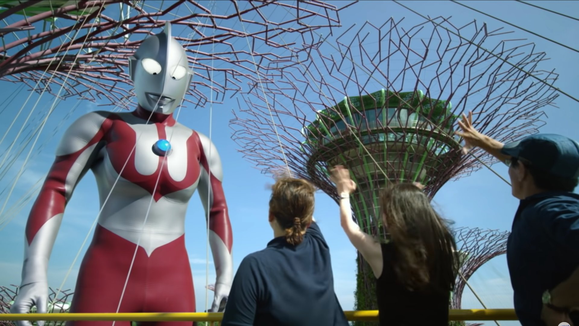 Ultraman at Gardens by the Bay.