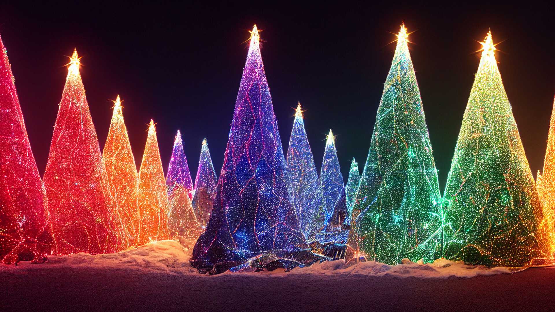 Colour-coded Christmas holiday season