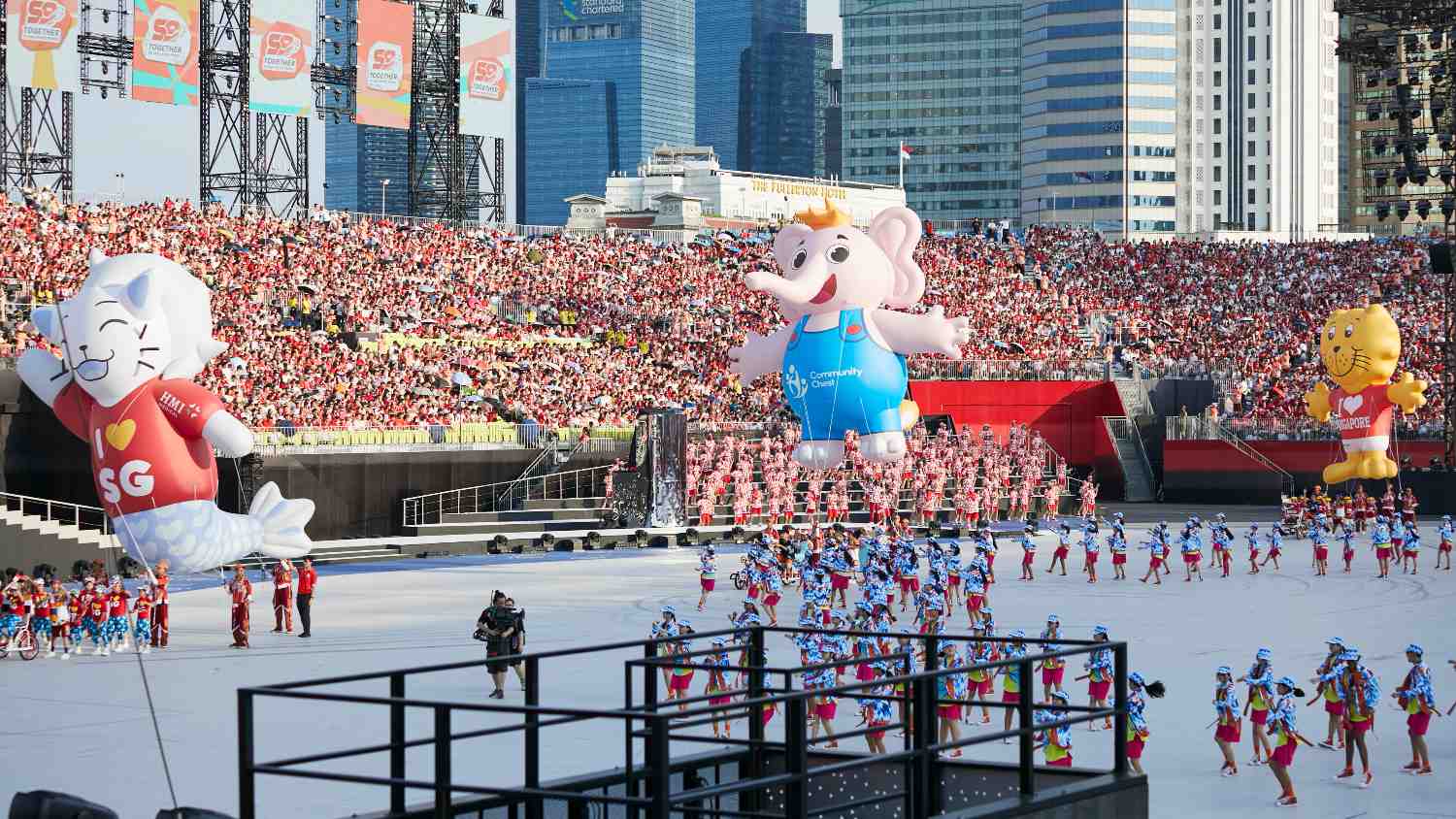 From a grass field into an arena of joyous celebration, with a seating capacity of nearly 27,000.