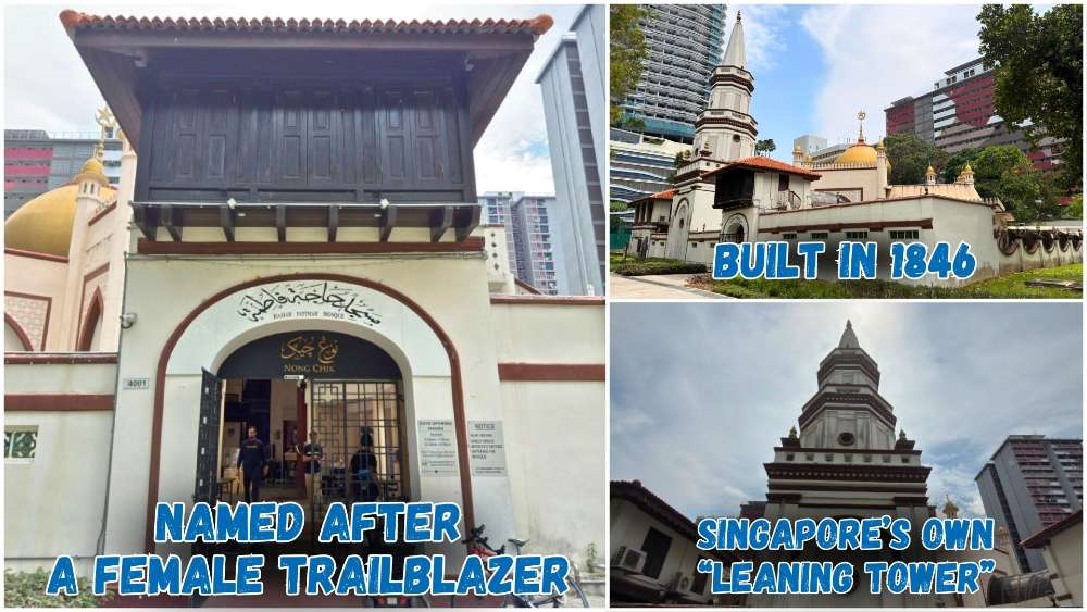Built between 1845 and 1846, Hajjah Fatimah Mosque was named after Hajjah Fatimah, a wealthy businesswoman who commissioned its construction.