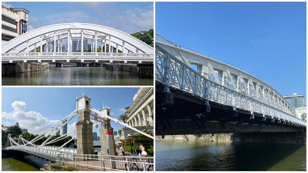 You may have crossed them countless times, but do you know their names? Elgin Bridge, Anderson Bridge, and Cavenagh Bridge.