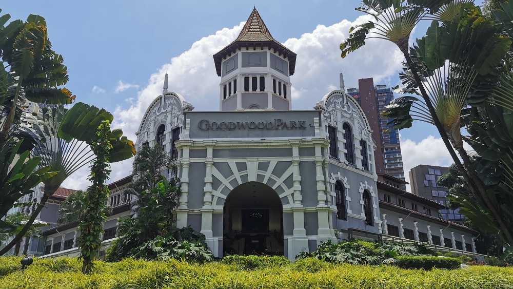 Goodwood Park Hotel, built in 1900, was the first hotel in Singapore to have a swimming pool on its premises.