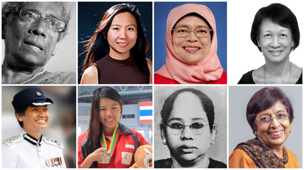 Inductees of the Singapore Women's Hall of Fame include Daisy Vaithilingam, Esther Tan, Halimah Yacob, Agnes Fong, Zuraidah Abdullah, Yip Pin Xiu, Che-Zahara binte Noor Mohamed, and Kanwaljit Soin.