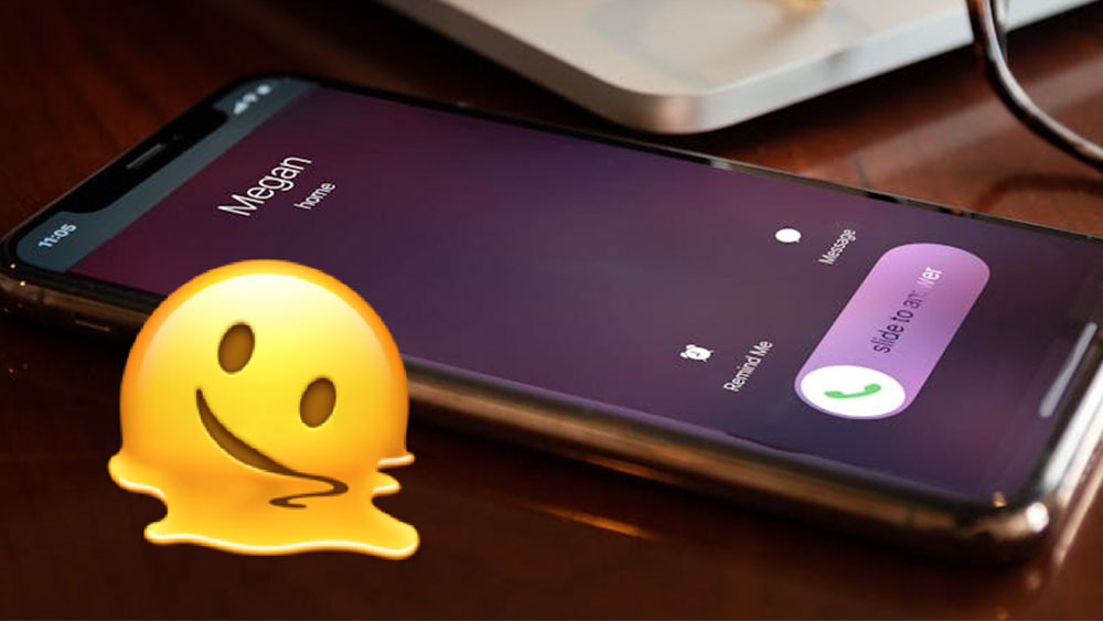 Refuses to pick up the phone call on the mobile phone.