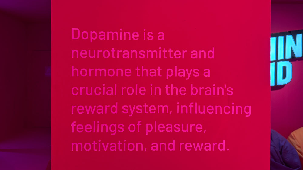 Role of dopamine, a chemical messenger that is central to how we experience life. While often called the