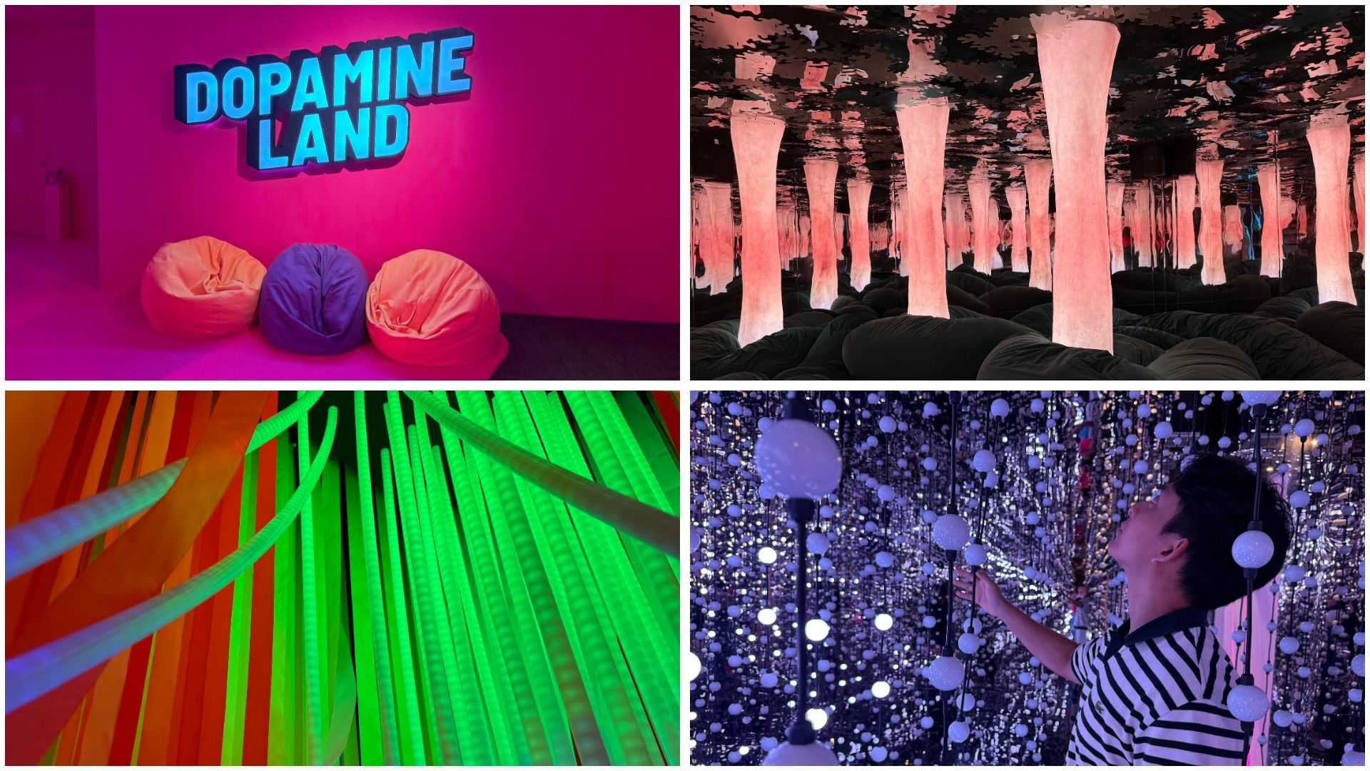Interactive sensory experience Dopamine Land, located in Singapore.