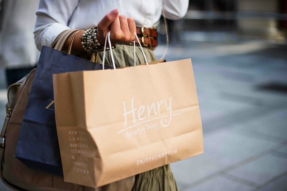 Woman shopping