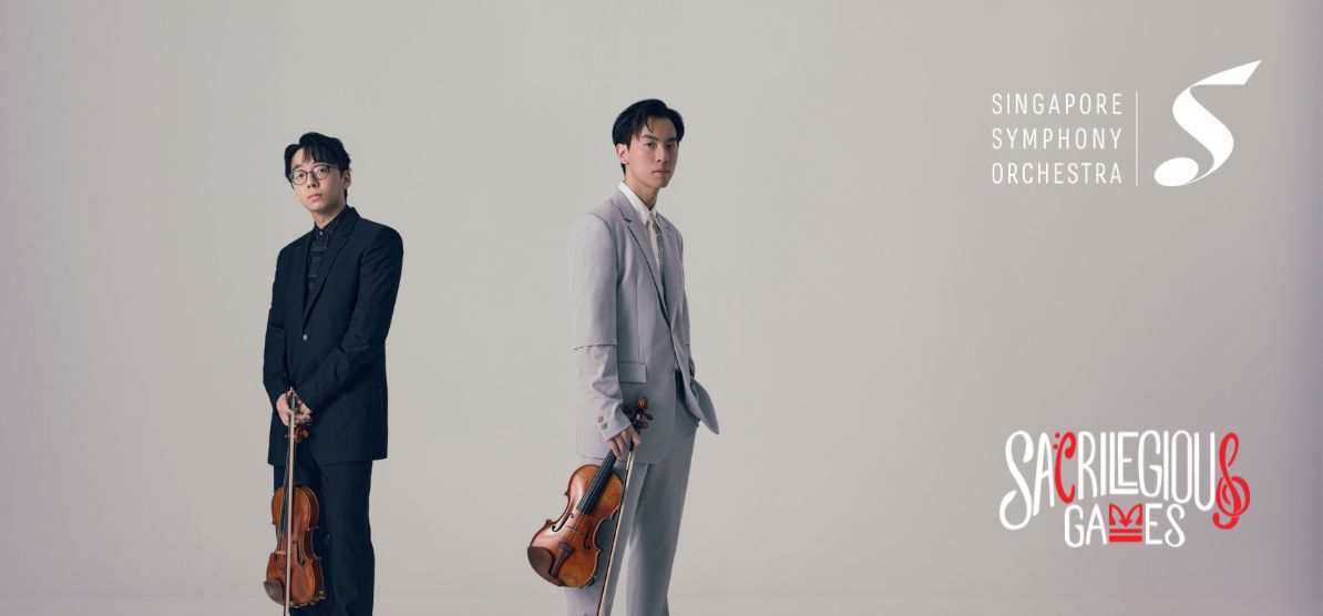 Things to do in June: Take part in Sacrilegious Games - TwoSet Violin and Singapore Symphony Orchestra (SSO), 2 and 3 July event.