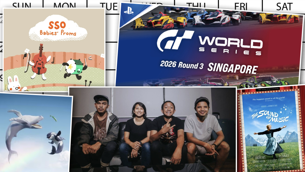Whether it's gamer action, rocking out, or enjoying one of the classics of cinema, you aren't short of things to do this week in Singapore.