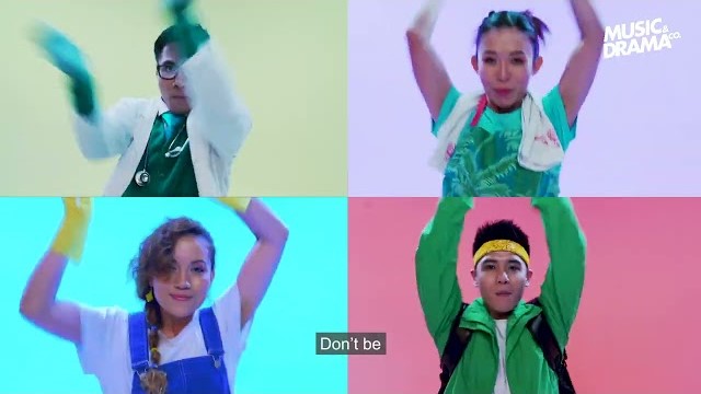 Keep the Space campaign. Stay safe, stay apart. Music & Drama Company (MDC) shows how to walk the talk.