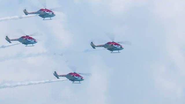 World-class aerial teams perform live in a thrilling showcase at Singapore Airshow 2024.