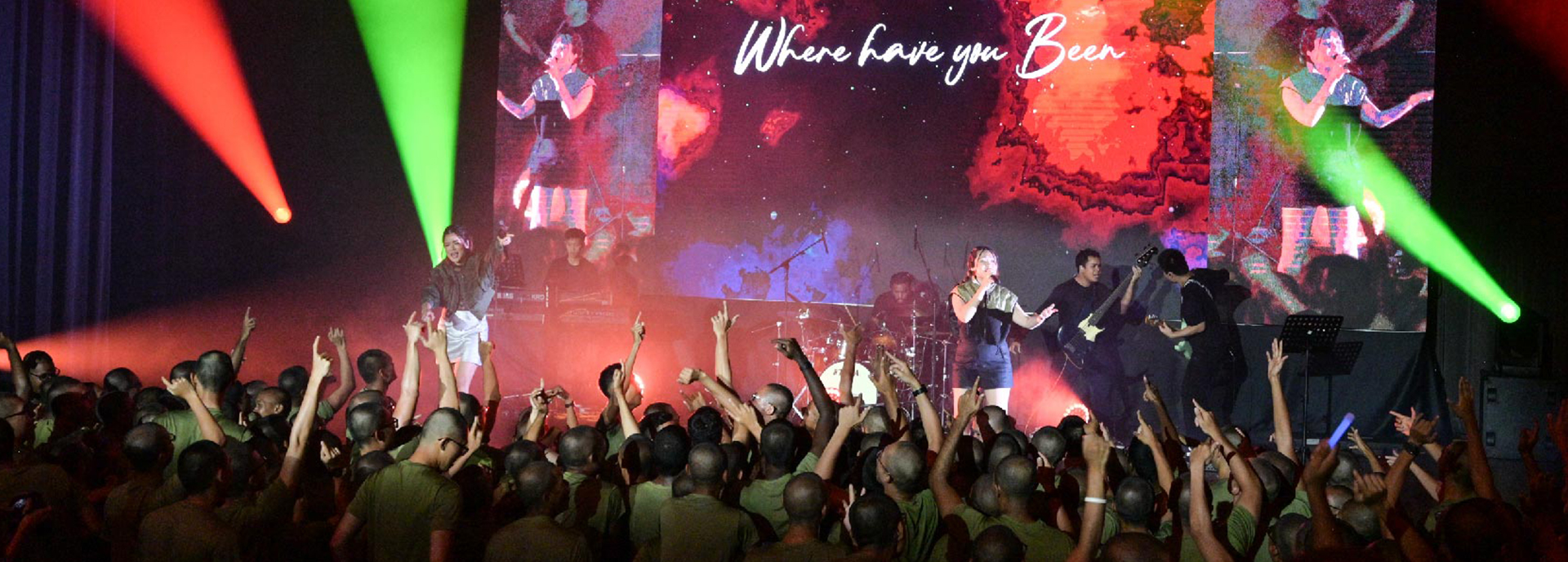 Recruits' Night, a concert held for Singapore Armed Forces (SAF) recruits during their Basic Military Training (BMT).