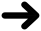 Black arrow right icon
