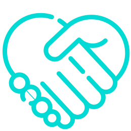 Well-being, job perks that power your life cyan icon